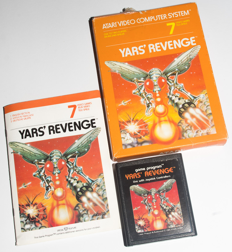 Atari 2600 Yars' Revenge (CX-2655)