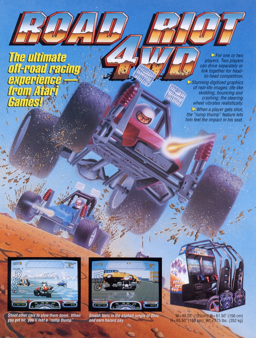 Atari Games: Road Riot 4WD