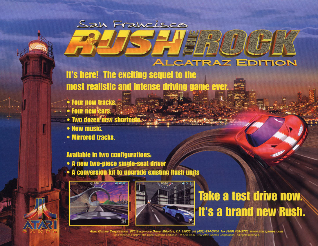 Atari Games: San Francisco Rush - Alcatraz Edition