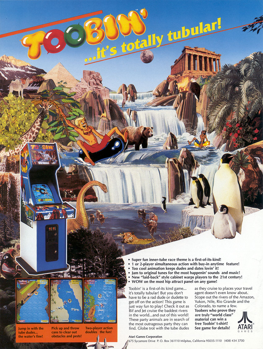 Atari Games Toobin'