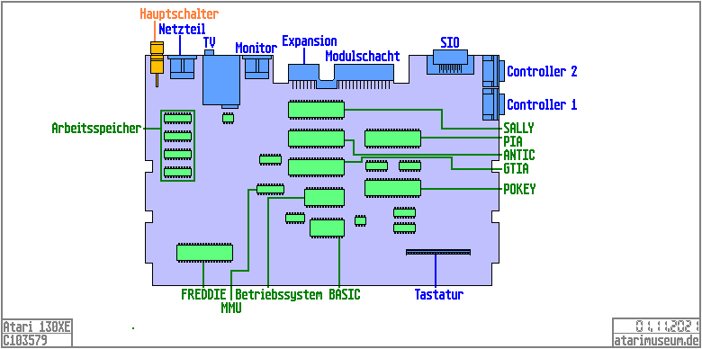 Mainboard 130XE C103579