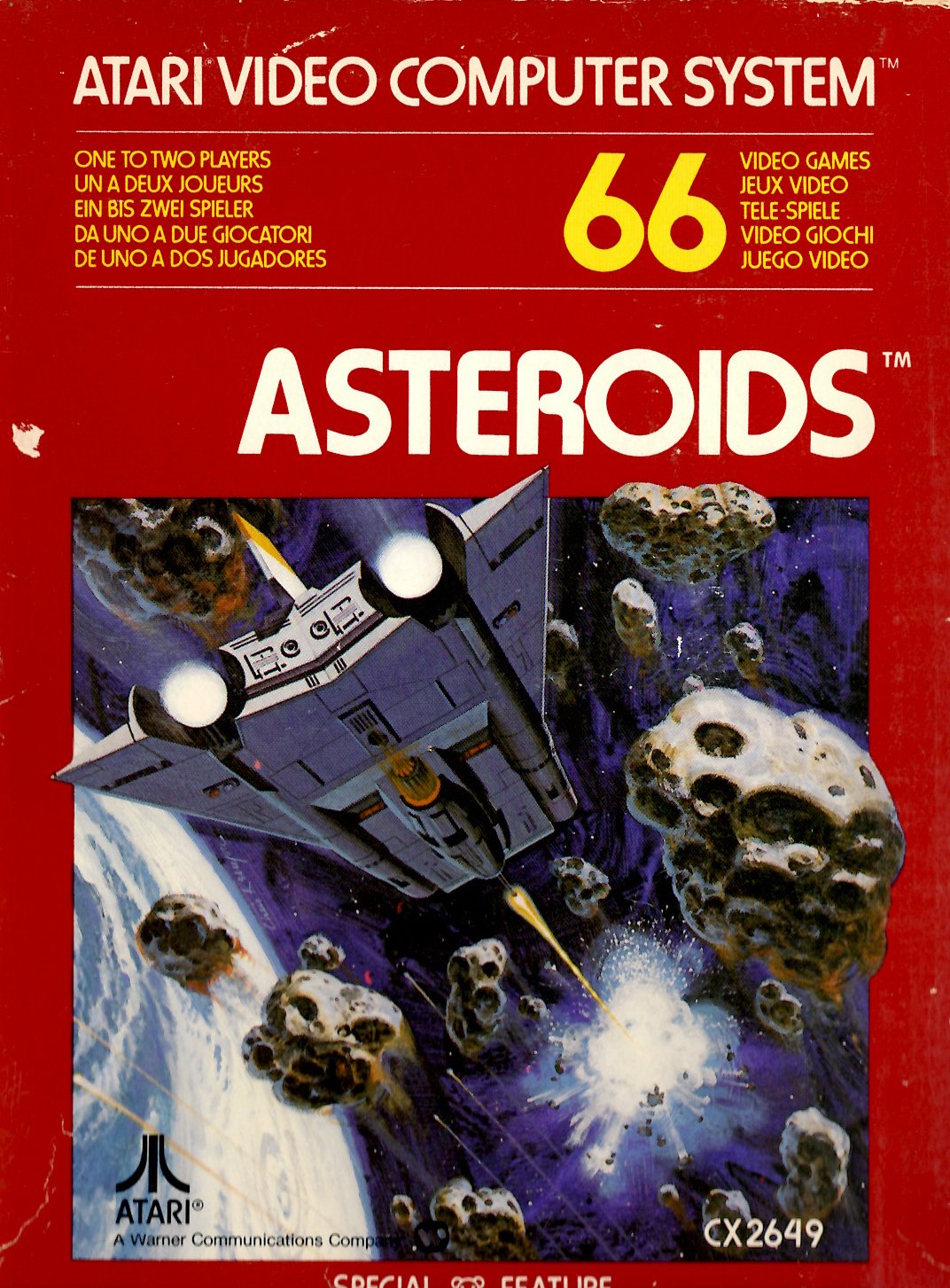 Atari 2600: Asteroids