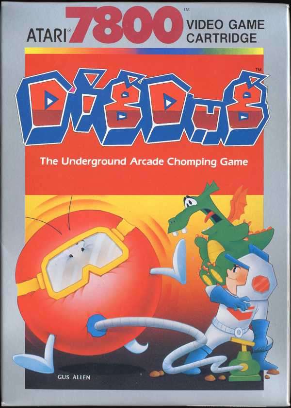 Atari 7800: Dig Dug