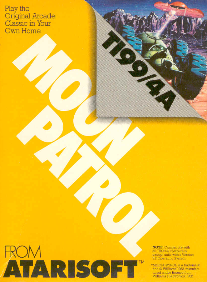 Moon Patrol (Texas Instruments TI-99/4A)